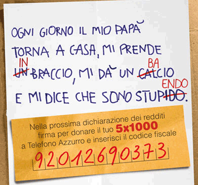Canpagna TELEFONO AZZURRO - 5x100
