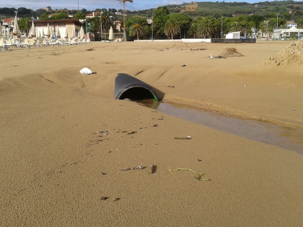 Roseto maltempo