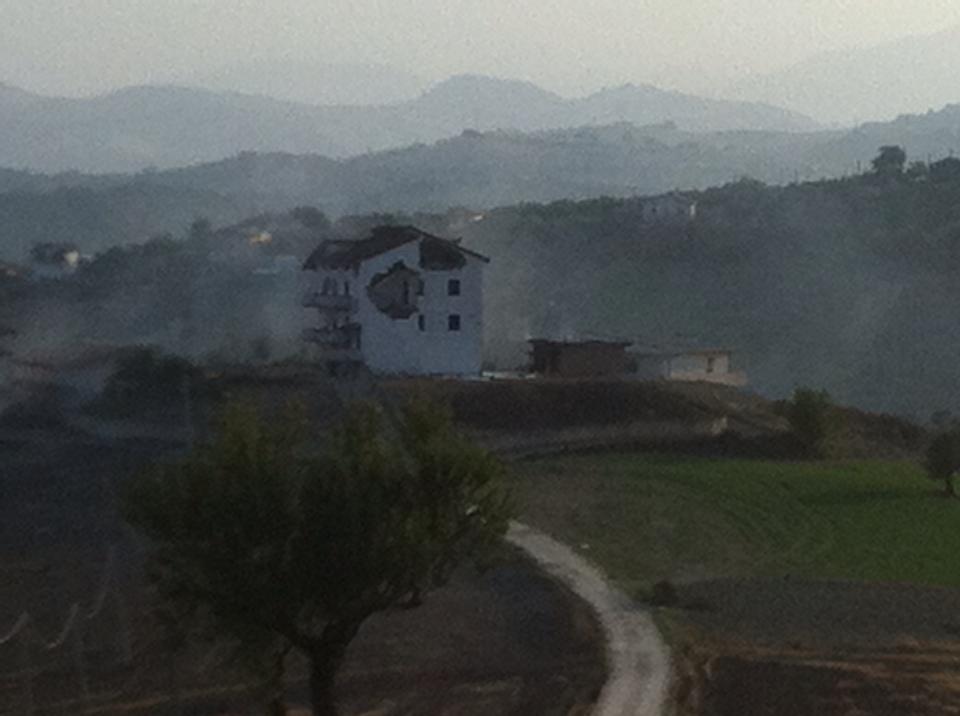 incendio fabbrica esplodenti