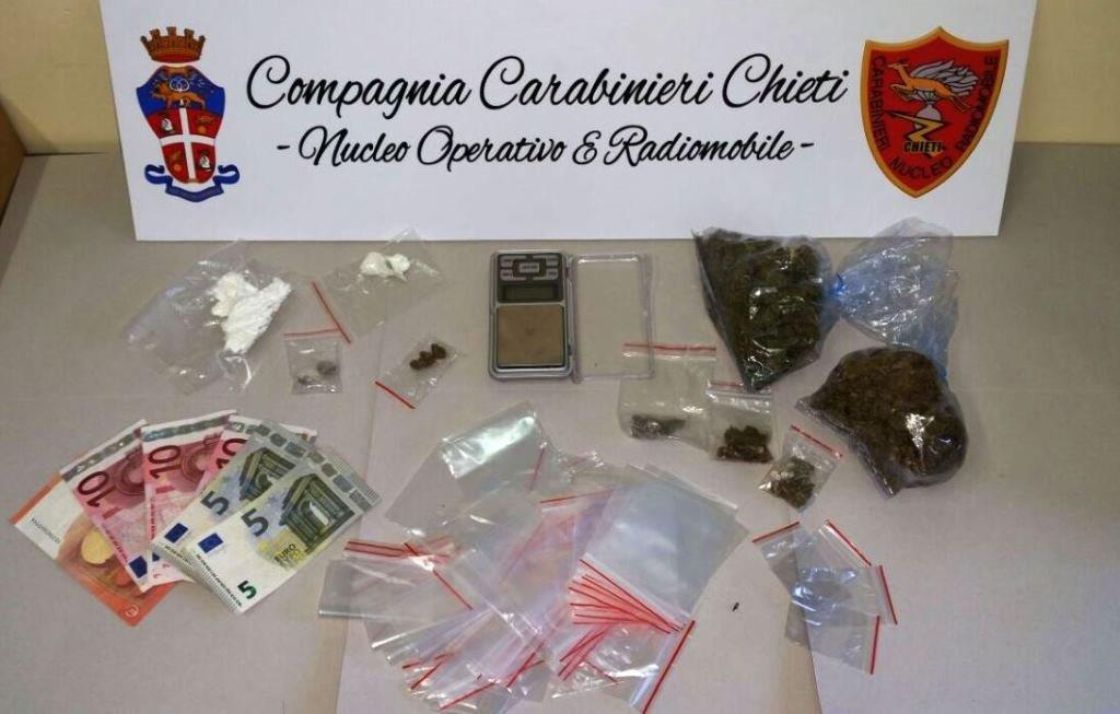 Droga arresto studente