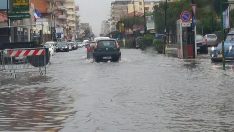 Pescara allagata