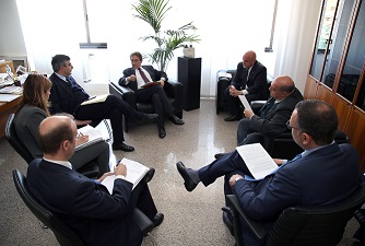 D'Alfonso con sindaci capoluoghi