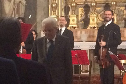 Mattarella solisti aquilani