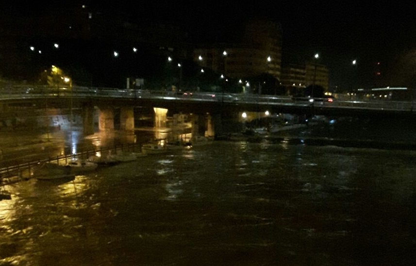 Pescara allagata