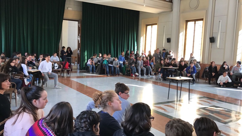 Teramo studenti Delfico