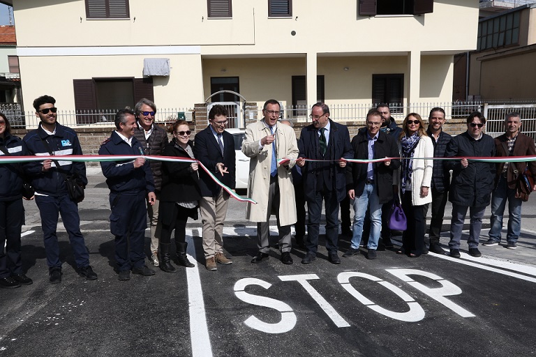Pescara inaugurazione parcheggio
