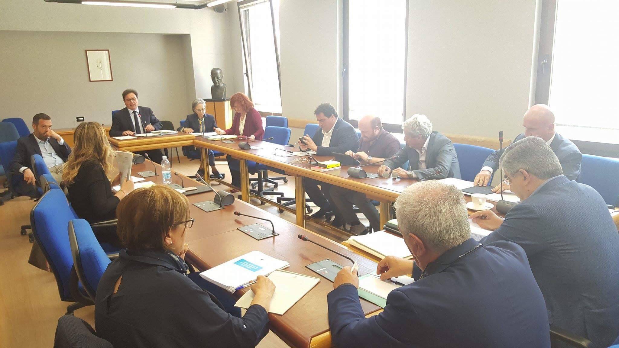 Commissione vigilanza con D'Alfonso