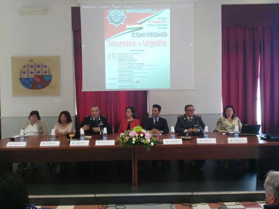 Convegno legalità Casartigiani