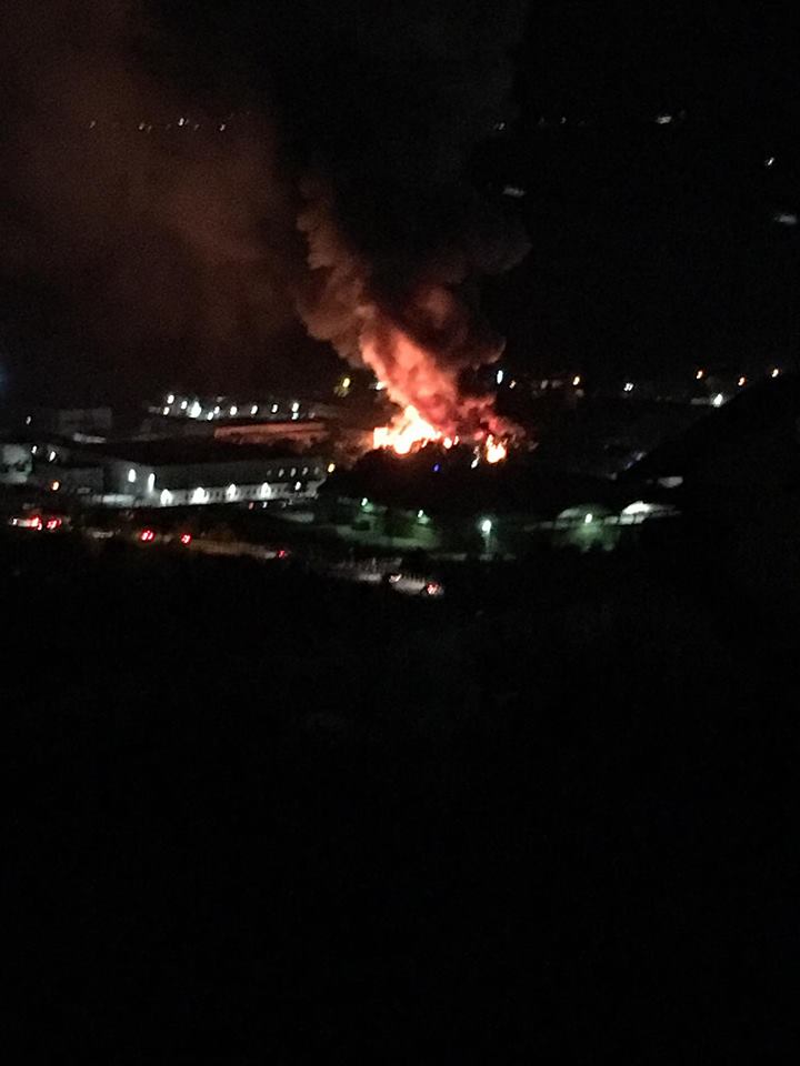 Incendio RIchetti Sant'Atto