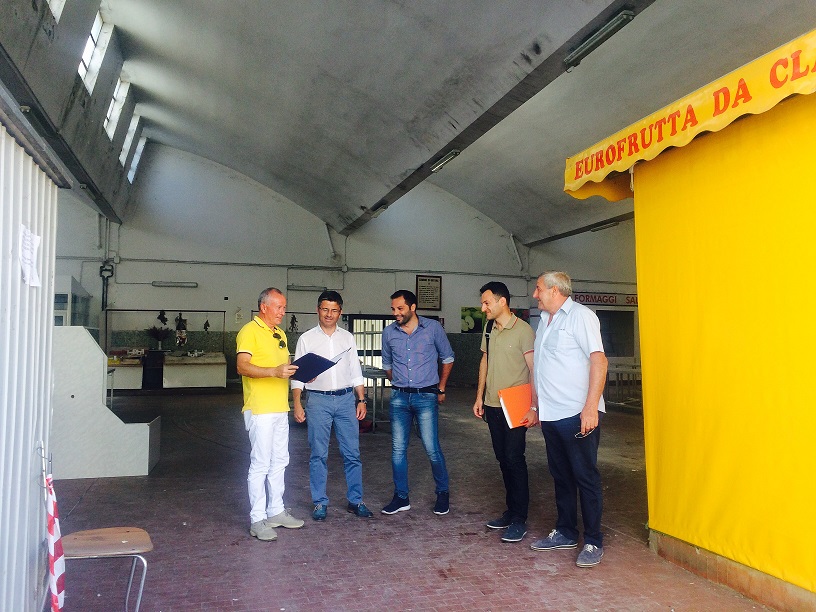Cosegna lavori mercato