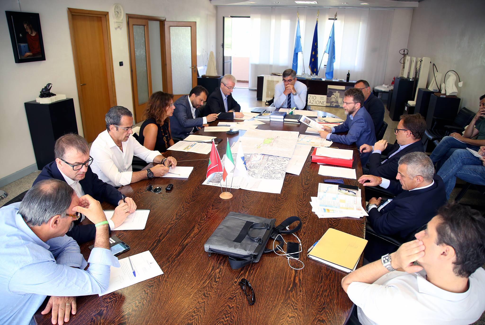 Pescara riunione per aree di risulta