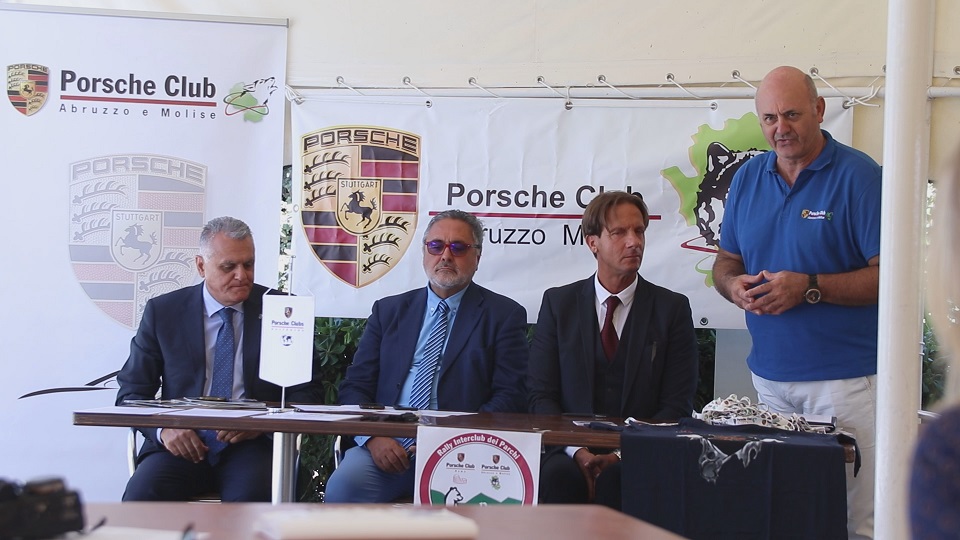 Foto Conferenza Stampa Rally Porsche