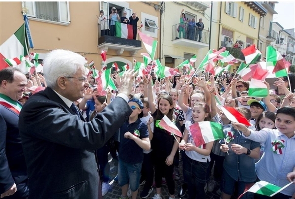 Mattarella a Casoli