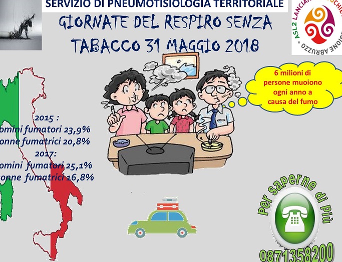 Asl giornata contro fumo