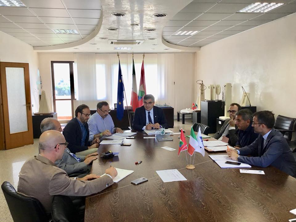 D'Alfonso e sindaci cofinanziamento