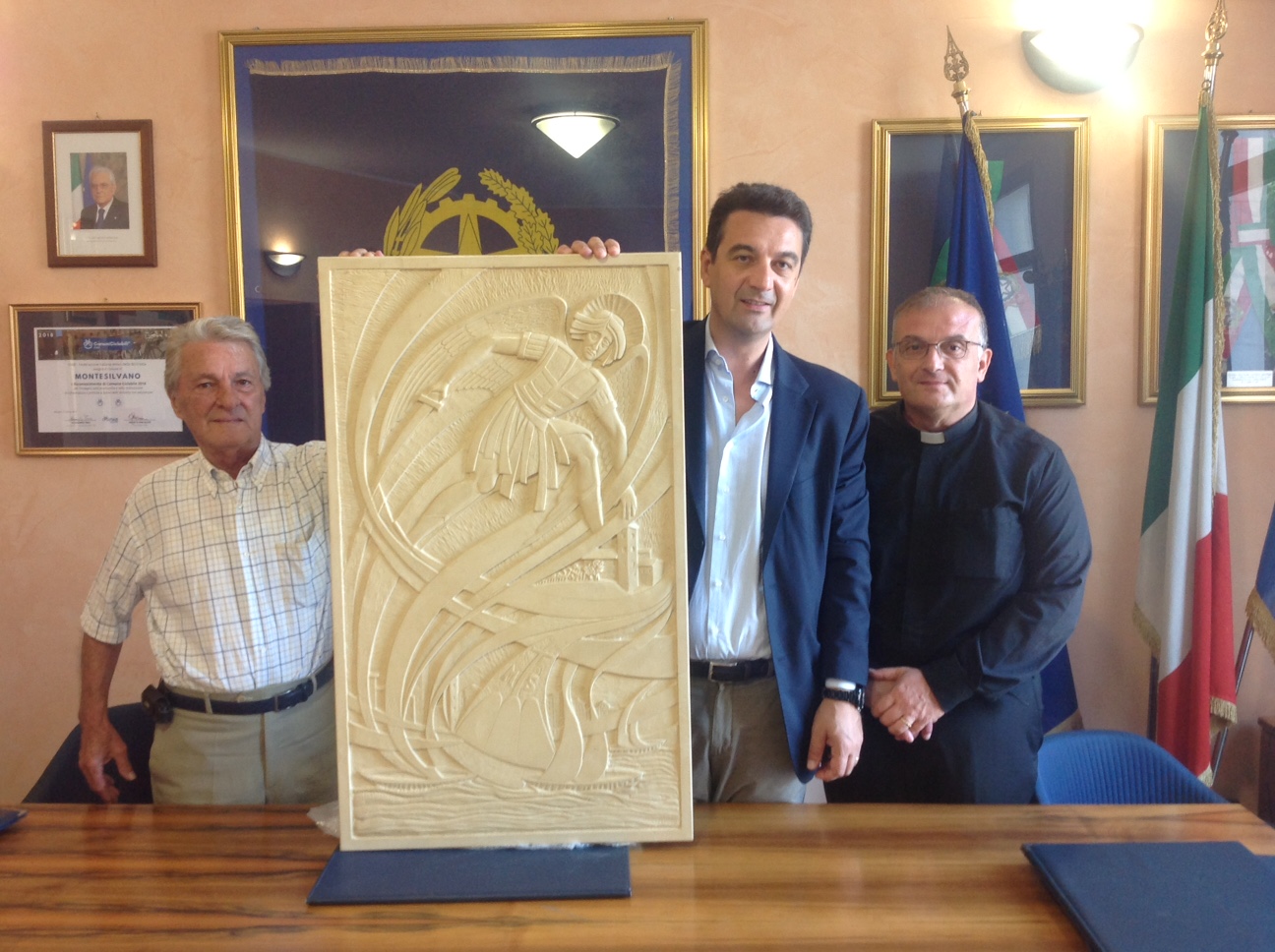 Maragno, don Roberto e Marino Donatello