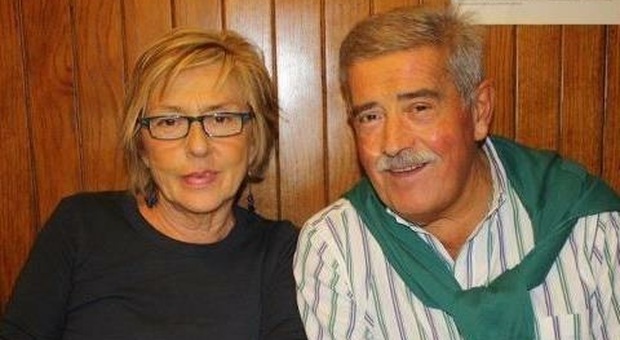 Carlo Martelli e moglie