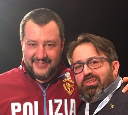 Memmo con Salvini