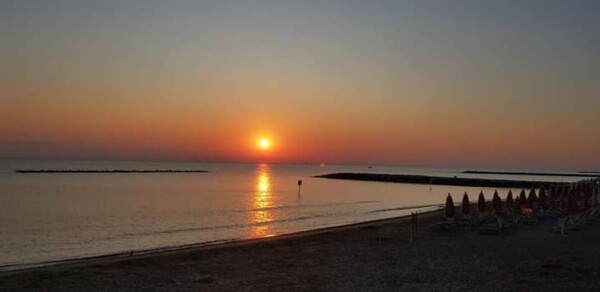 Costa Trabocchi tramonto