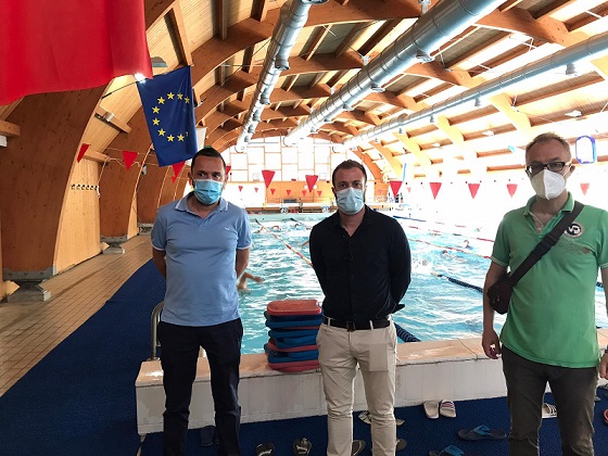 Giulianova_Sopralluogo piscina comunale