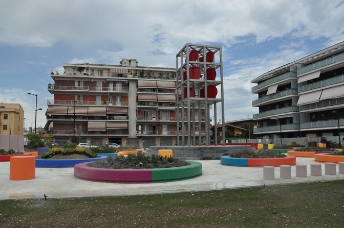 piazza caduti del mare piantumazione