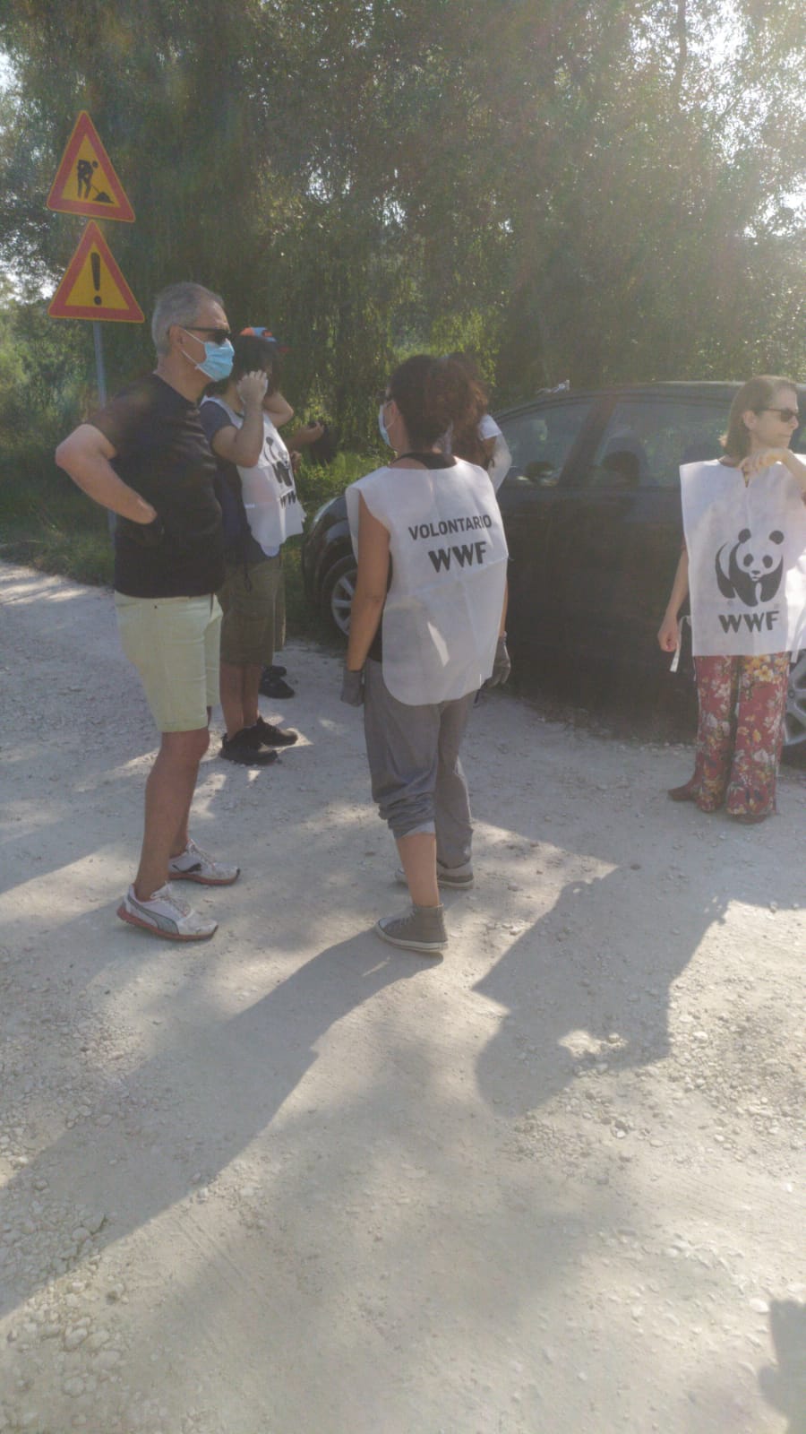 Fiume Foro_Il momento del raduno