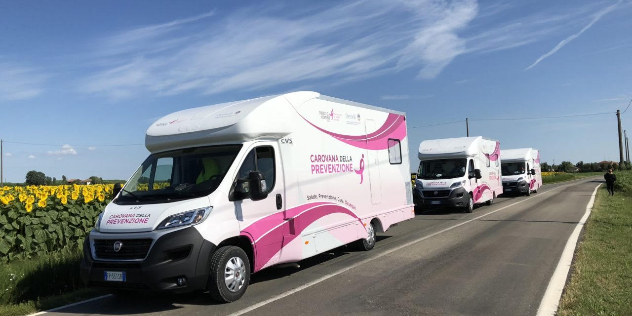 foto Carovana della Prevenzione Komen Italia
