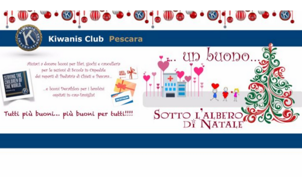 Screenshot 2020 12 15 Un buono sotto lalbero Kiwanis Club Pescara organizzata da Kiwanis Club Pescara