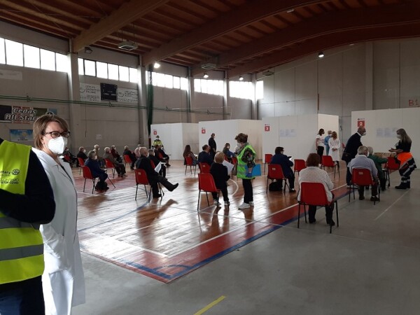 Lanciano PalaMasciangelo vaccini