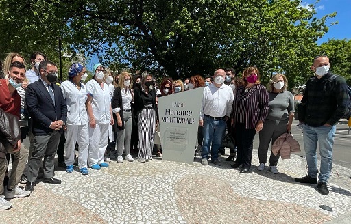 Pescara cippo infermiere