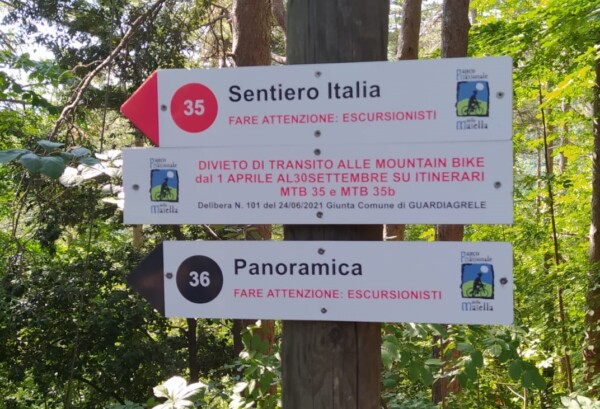 Guardiagrele mountain bike