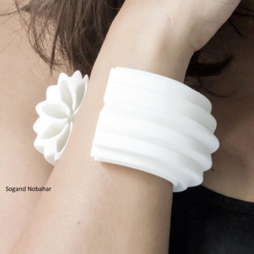 NobaharDesignMilano contemporary Lotus The rebirth of lotus bracelet cuff 1 Sogand Nobahar