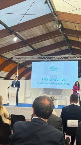 Fabrizio Bomba premiazione