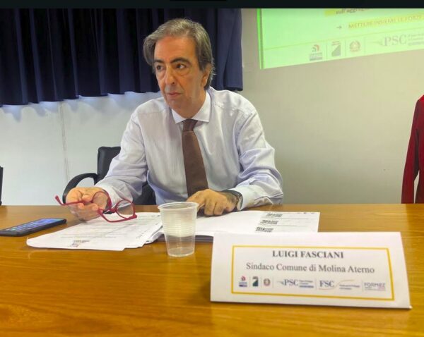 Luigi Fasciani Sindaco Molina Aterno