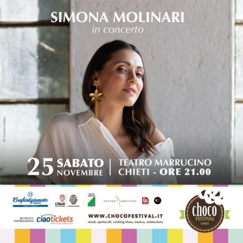 Simona Molinari a Chieti