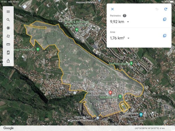 Werewolf Run Lanciano Percorso