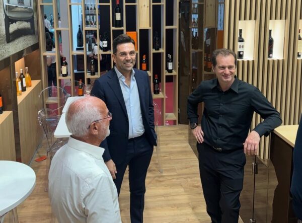 Fabrizio Bomba visita al Vinitaly