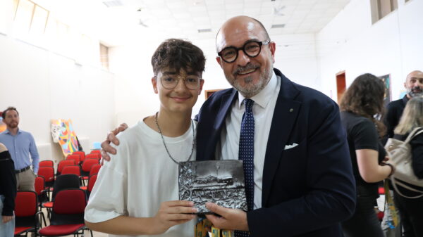 Di Marco con studente