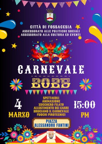 locandina carnevale fossacesia