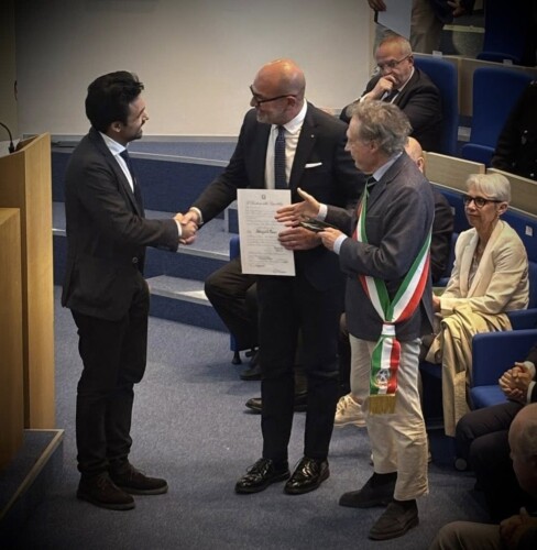 Fabrizio Di Marco onorificenza 3