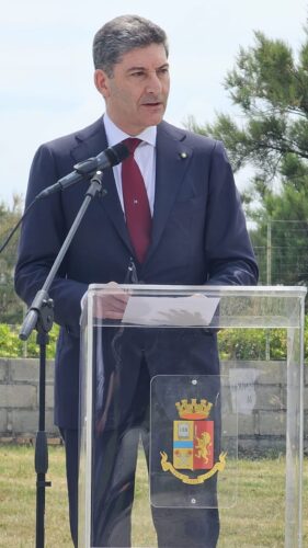 Fossacesia Intitolazione polizia 25 1 1