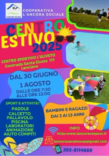 centro estivo 2025