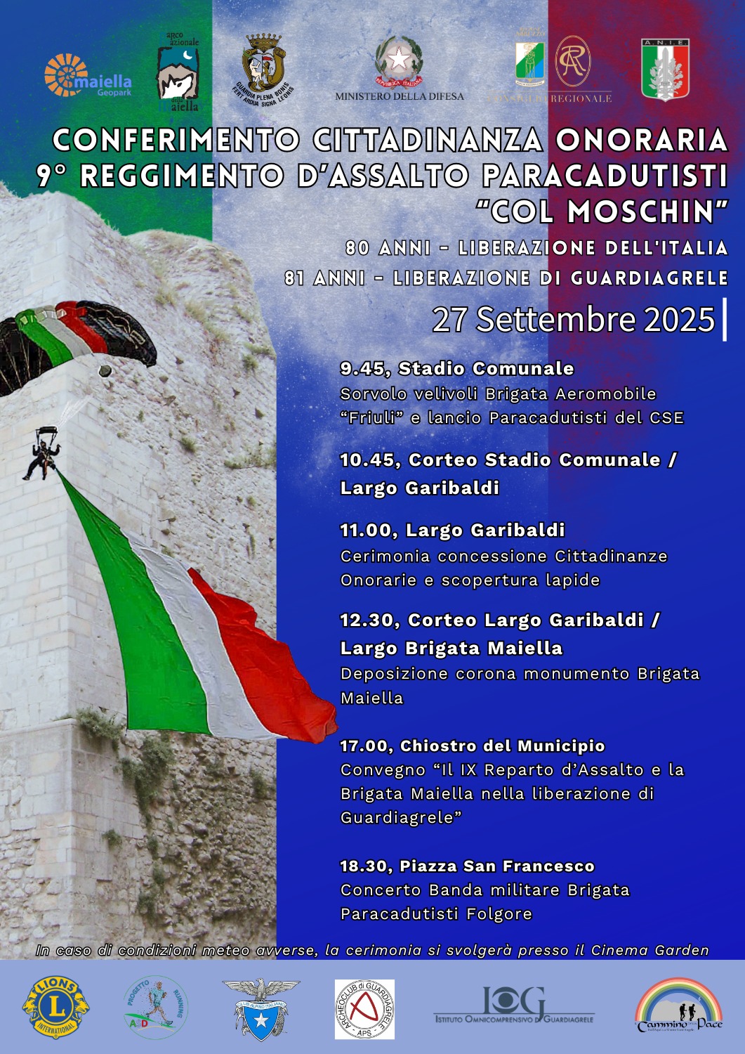 locandina commemorazione guardiagrele