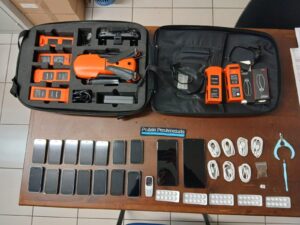 Lanciano drone e droga