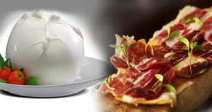Mozzarella-di-Bufala-campana-e-Prosciutto-Jabugo