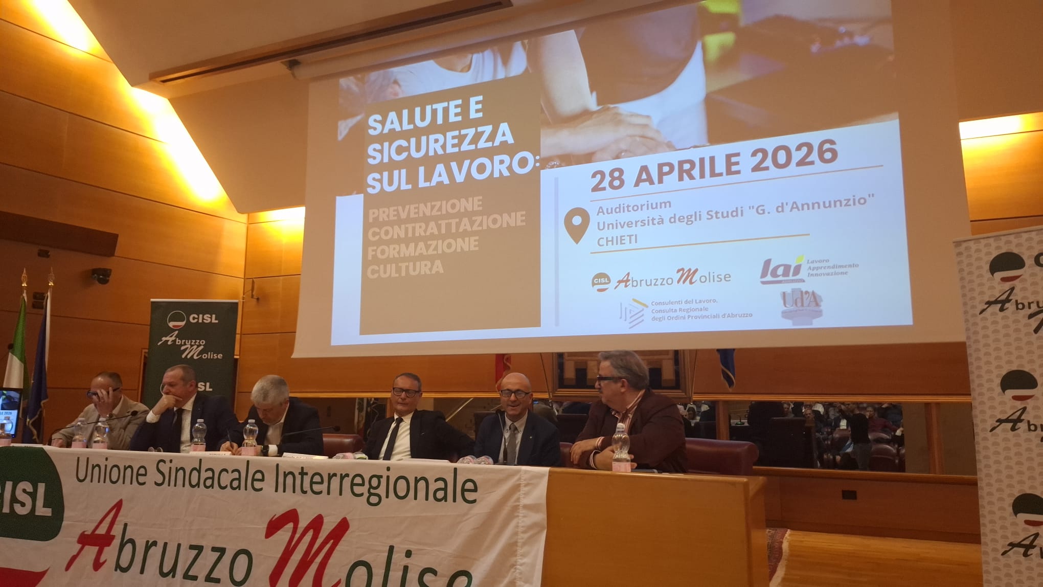 Chieti convegno cisl sicurezza sul lavoro