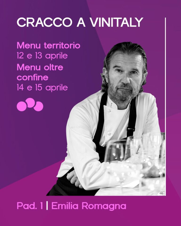 Cracco a Vinitaly