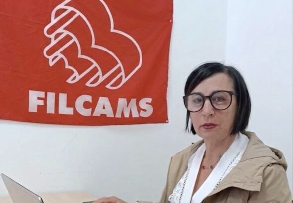 Daniela Primiterra Segretaria Generale Filcams Cgil Chieti