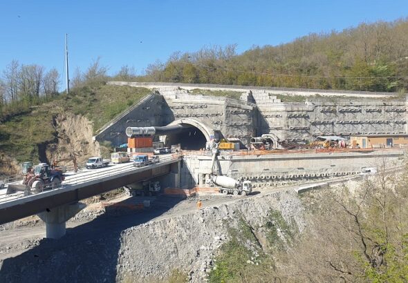 Fondovalle Sangro cantiere