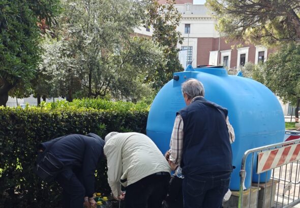 Pescara serbatoi per acqua
